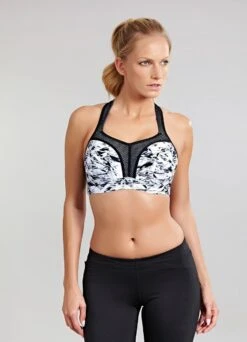 Panache Sport-BH Mit Bügel | Schwarz / Weiß 15 Panache Sport-BH Mit Bügel | Schwarz / Weiß -Outlet COSABELLA Store Abstract Ice Ganzk rper Racer Back min 1280x1280