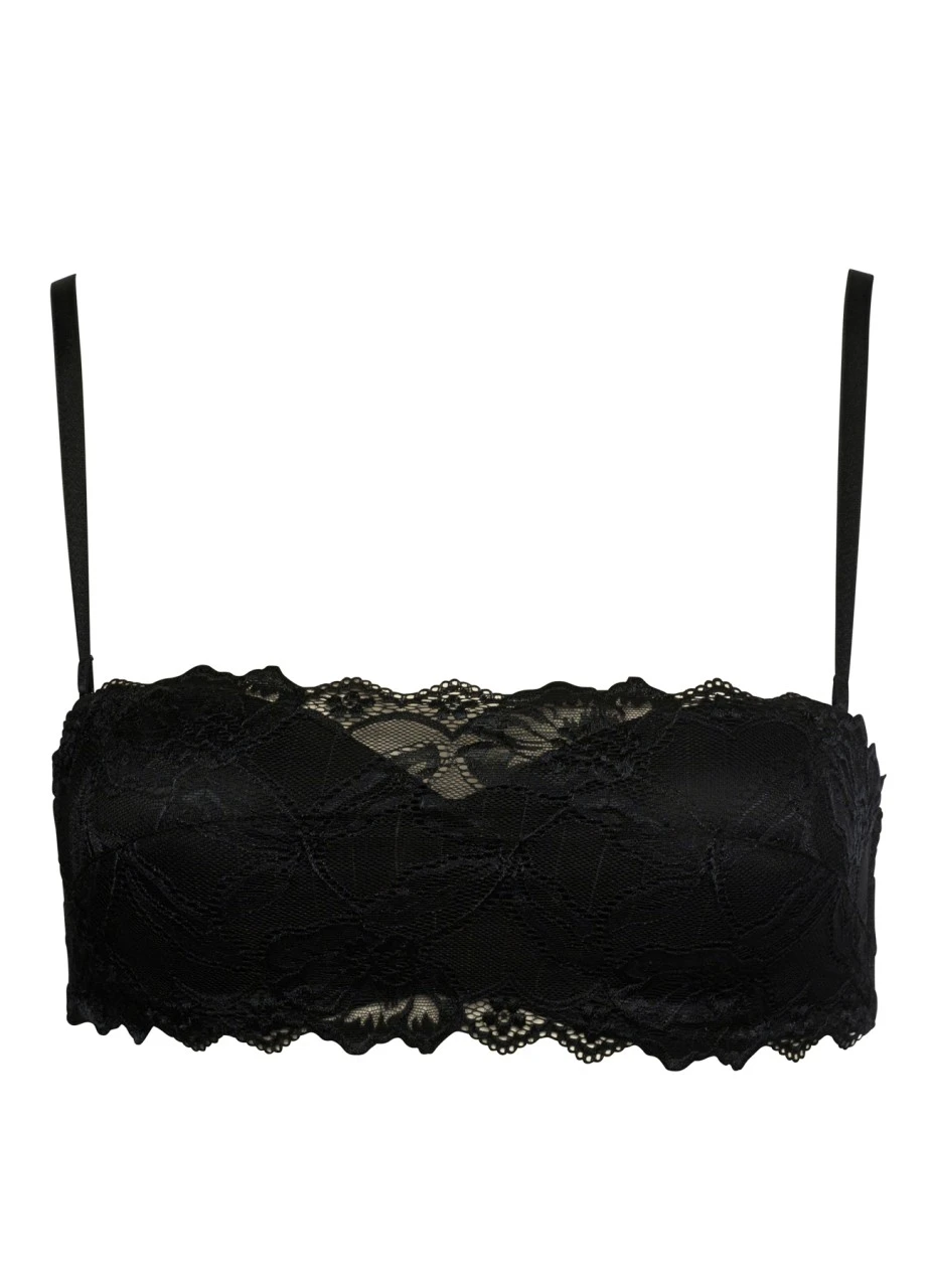 Bandeau-BH "Anna" | Schwarz 5 Bandeau-BH "Anna" | Schwarz – Bild 3