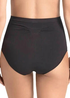 ANITA Maternity Slip "Seamless" | Schwarz -Outlet COSABELLA Store Anita Maternity Brief schwarz Shopbild hinten min 1280x1280