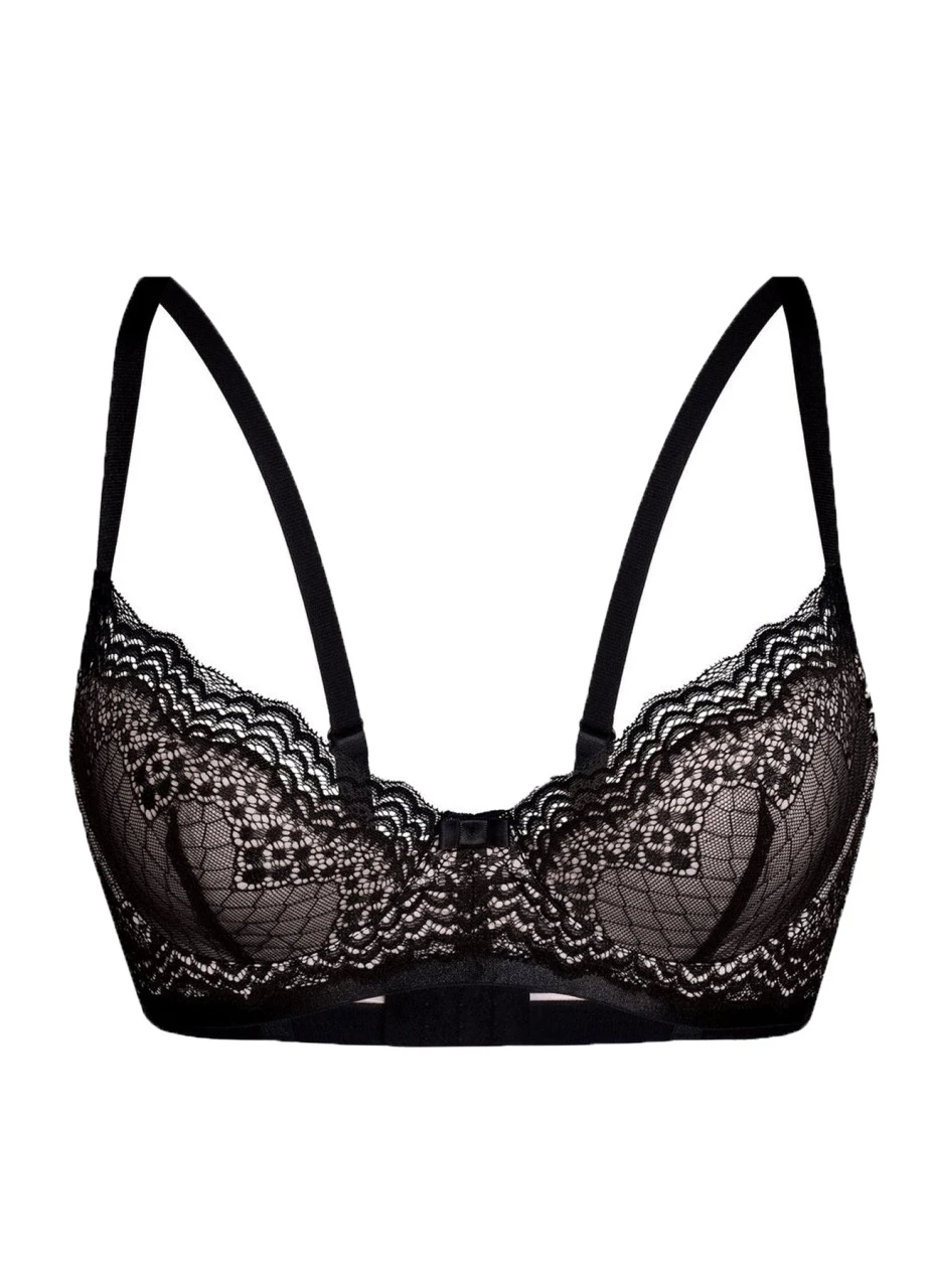 Bügel-BH "Cabaret" | Schwarz 4 Bügel-BH "Cabaret" | Schwarz – Bild 2