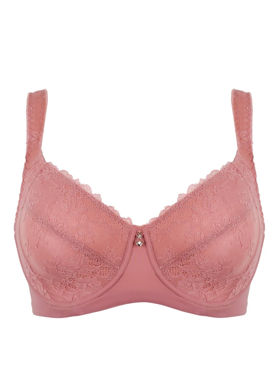 Bügel-BH Mit Soft-Cup "Belle" | Rosewood 4 Bügel-BH Mit Soft-Cup "Belle" | Rosewood – Bild 2