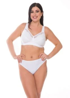 Bestform Bügelloser Baumwoll-BH "Cotton Comfort" | Weiß -Outlet COSABELLA Store B gelloser Baumwoll BH Cotton Comfort weiss front 1280x1280