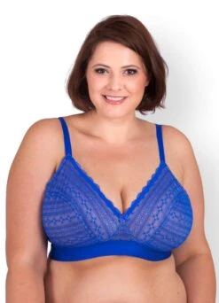 Panache Bügelloser Triangel-BH "Lyzy" | Kobaltblau