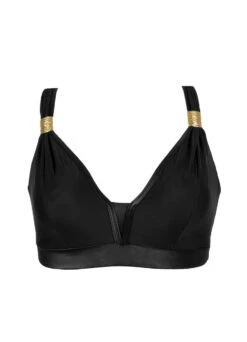 Triangle Top Ohne Bügel "Beverly" | Schwarz-gold Shiny 13 Triangle Top Ohne Bügel "Beverly" | Schwarz-gold Shiny -Outlet COSABELLA Store Beverly Top shiny Freisteller vorne Shop 1280x1280