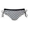ANITA Bikini-Pant "Olivia" | Schwarz-weiß -Outlet COSABELLA Store Bikini Pant Summer in Cannes Anita Freisteller2 vorne Shop 1280x1280
