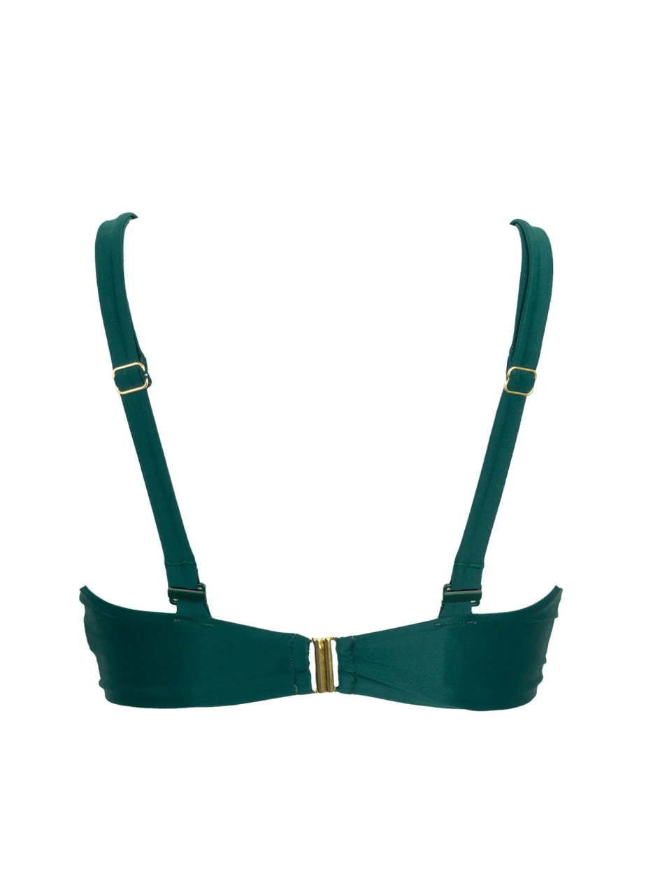 Minimizer Bikinitop Mit Bügeln "Swim" | Grün 15 Minimizer Bikinitop Mit Bügeln "Swim" | Grün – Bild 13