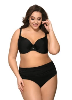 Highwaist Slip Gerafft "Skyla" | Schwarz -Outlet COSABELLA Store Bikinitop Highwaist Shopbild vorne262LXpBZOnYpzg 1280x1280