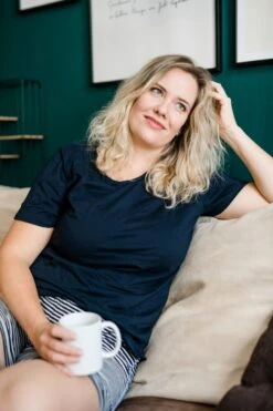 Shirt Rundhals "Mix & Match" | Marine -Outlet COSABELLA Store Bild 7 1280x1280 1