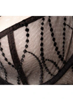 Bügel-BH "Black Pearls" | Schwarz -Outlet COSABELLA Store Black Pearls BH Close Up min 1280x1280