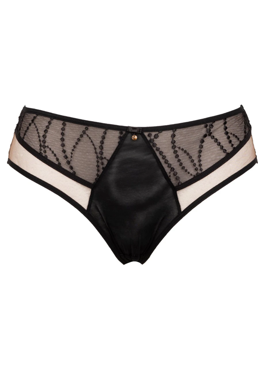 Slip "Black Pearls" | Schwarz 3 Slip "Black Pearls" | Schwarz