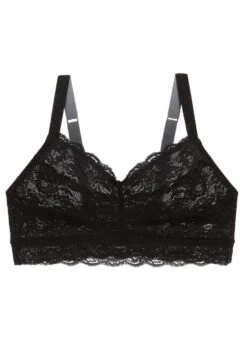 Cosabella Curvy Sweetie Bralette "Never Say Never" | Black