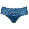 Cosabella Spitzen Panty "Never Say Never" | Ardesia Blue -Outlet COSABELLA Store Cosabella Panty ardesia blue front 1280x1280