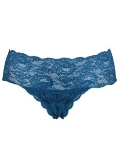 Cosabella Spitzen Panty "Never Say Never" | Ardesia Blue