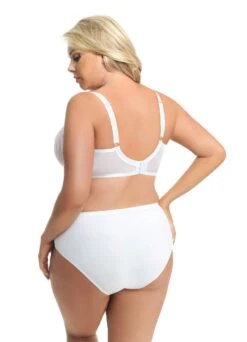 Bügel-BH "Sophia" | Weiß -Outlet COSABELLA Store Destiny weiss B gel BH Slip Shop Modell hinten 1280x1280