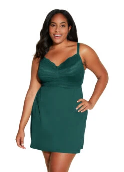 Cosabella Babydoll "Dolce Curvy" | Smaragdgrün
