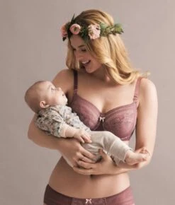 ANITA Still-BH Mit Bügel "Fleur" | Berry