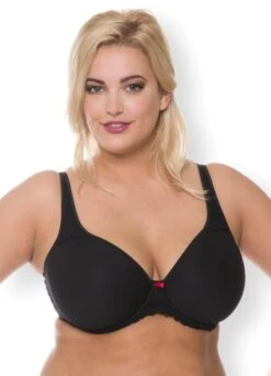 Flexi-Spacer BH "French Can Can" | Schwarz / Rot