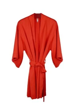 Kimono "Satin" | Rot -Outlet COSABELLA Store Freistelleroption 1280x1280