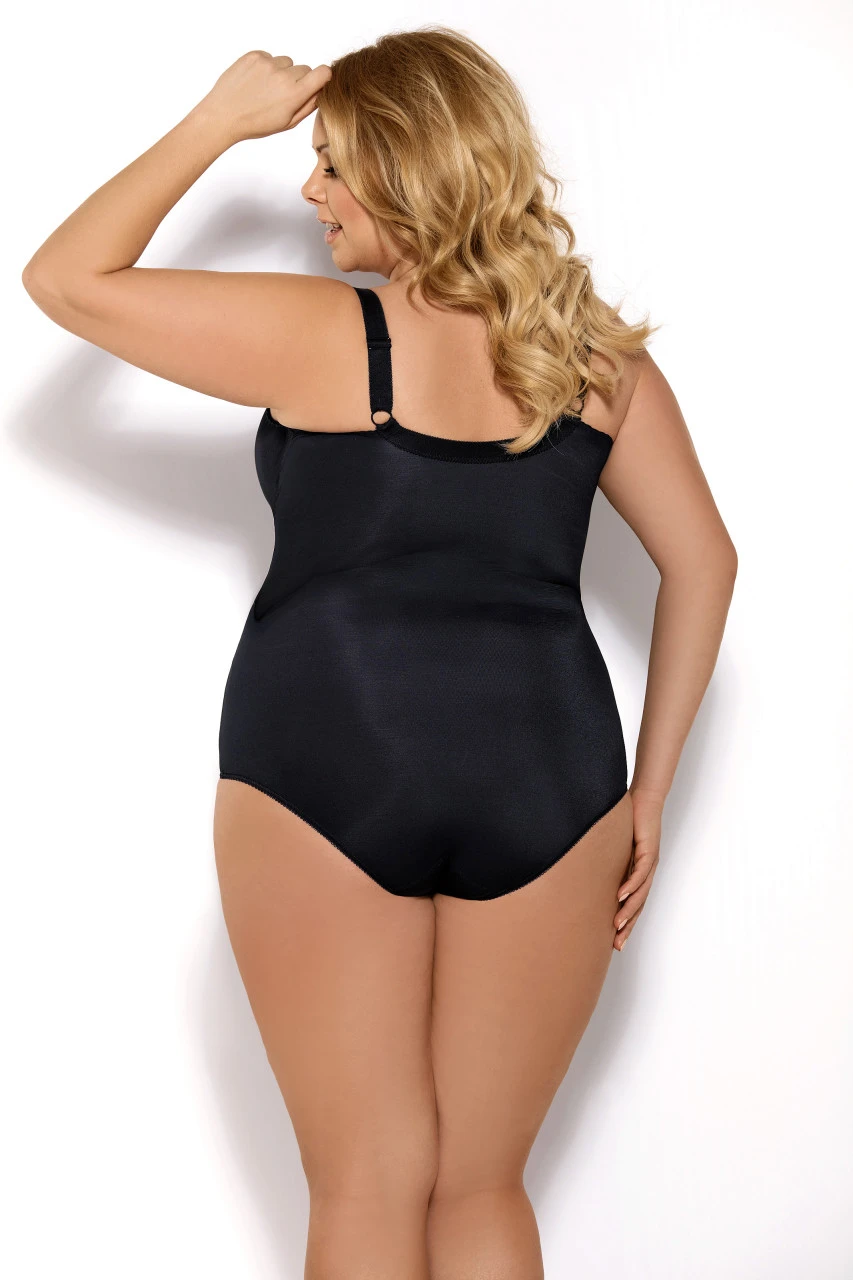 Body Mit Bügel "Gala" | Schwarz 10 Body Mit Bügel "Gala" | Schwarz – Bild 8