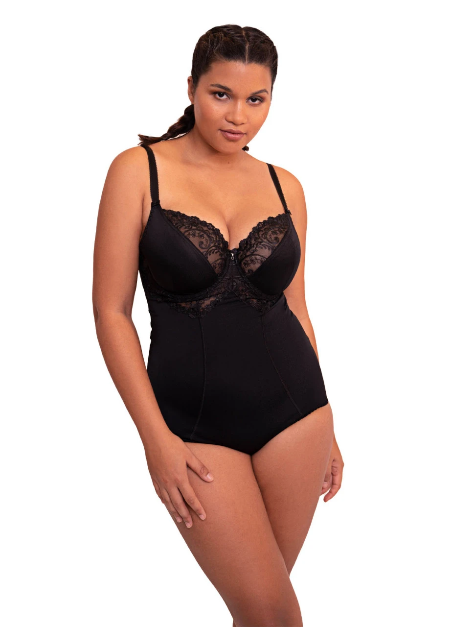 Body Mit Bügel "Gala" | Schwarz 3 Body Mit Bügel "Gala" | Schwarz