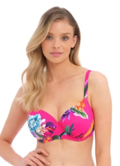 FANTASIE Bikini-Top Mit Bügel "Blossom" | Pink -Outlet COSABELLA Store Halkidiki Bikini Top Shopbild Detail vorne Shop min 1280x1280