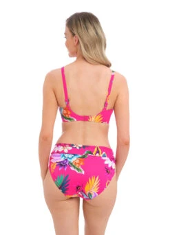 FANTASIE Bikini-Top Mit Bügel "Blossom" | Pink -Outlet COSABELLA Store Halkidiki Bikini Top und Highwaist Slip Shopbild hinten min 1280x1280