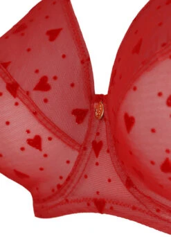 Bügel-BH "Heartbeat" | Rot -Outlet COSABELLA Store Heartbeat BH Closeup Cup min dunkelzwd67ABlwARxF 1280x1280