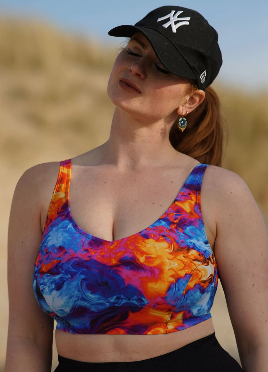 Wendeslip "Holi Festival" | Multicolor / Schwarz 6 Wendeslip "Holi Festival" | Multicolor / Schwarz – Bild 4