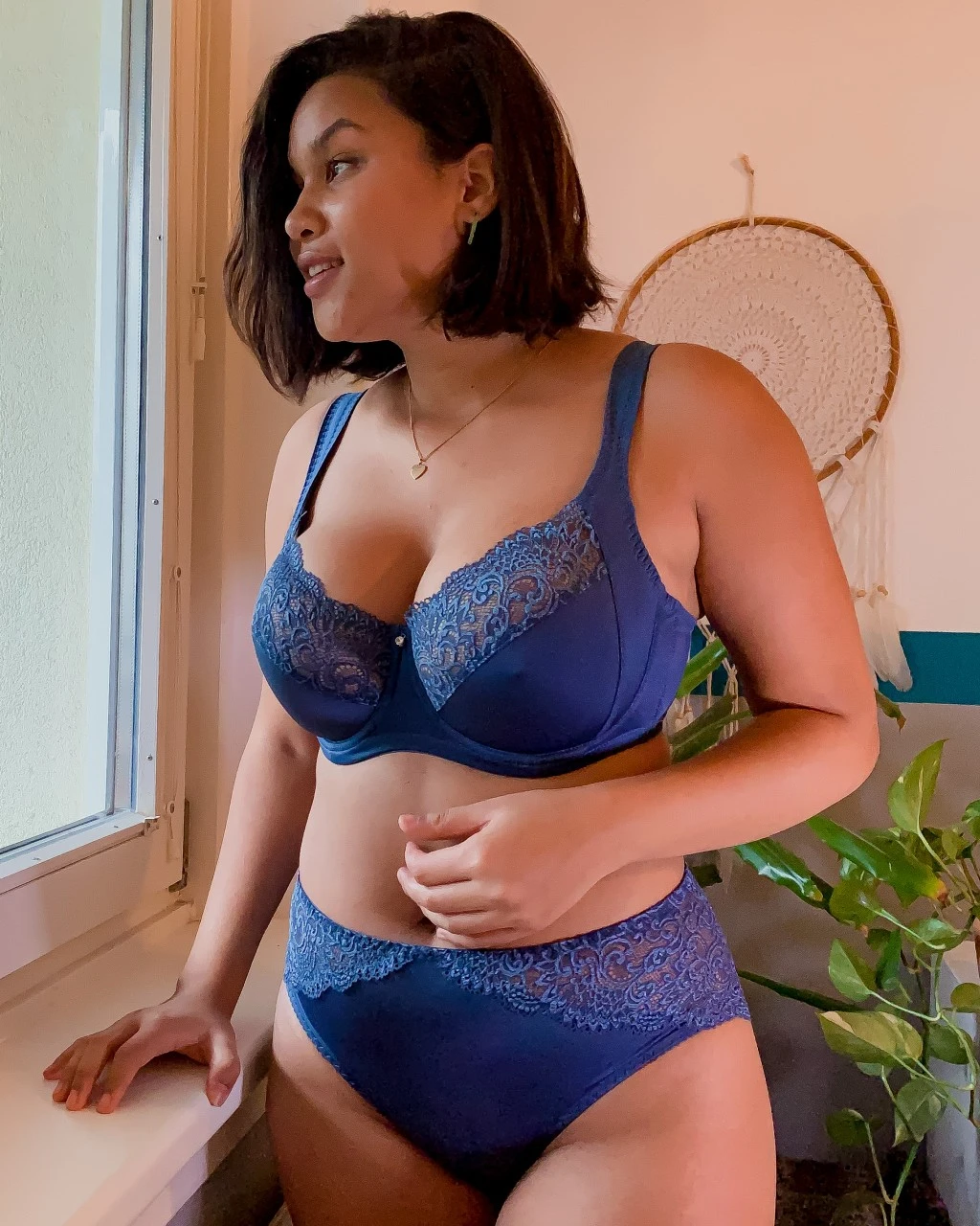 Bügel-BH Mit Sidesupport "Mia" | French Blue 10 Bügel-BH Mit Sidesupport "Mia" | French Blue – Bild 8