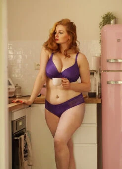 Schalen-BH Mit Bügeln "Ivette" | Ultraviolett