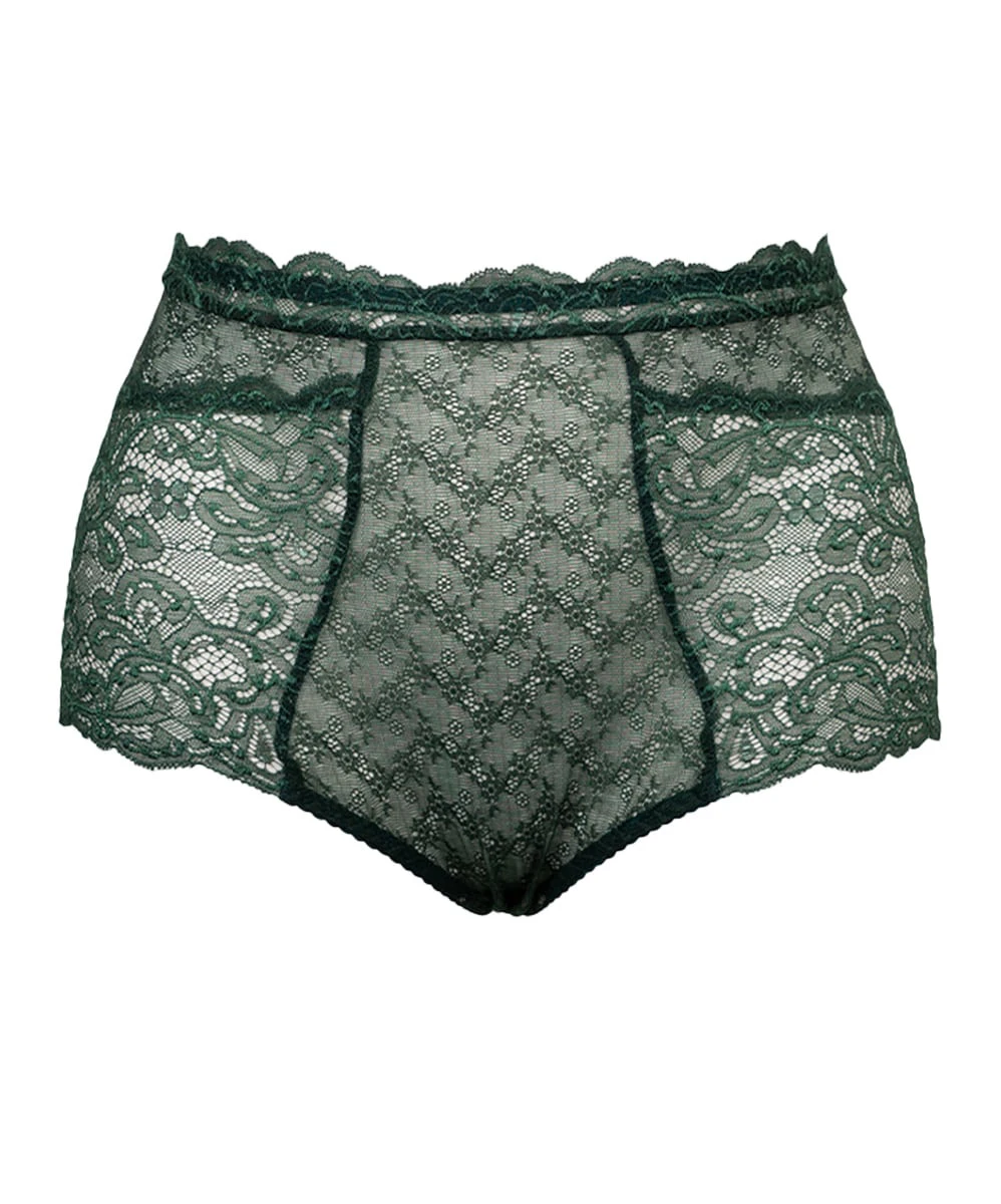 Highwaist Slip "Juna" | Smaragd 3 Highwaist Slip "Juna" | Smaragd