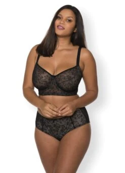 Slip "Claire" | Schwarz -Outlet COSABELLA Store Long Line BH schwarz nude front minc9JhCHOSRx4zy 1280x1280