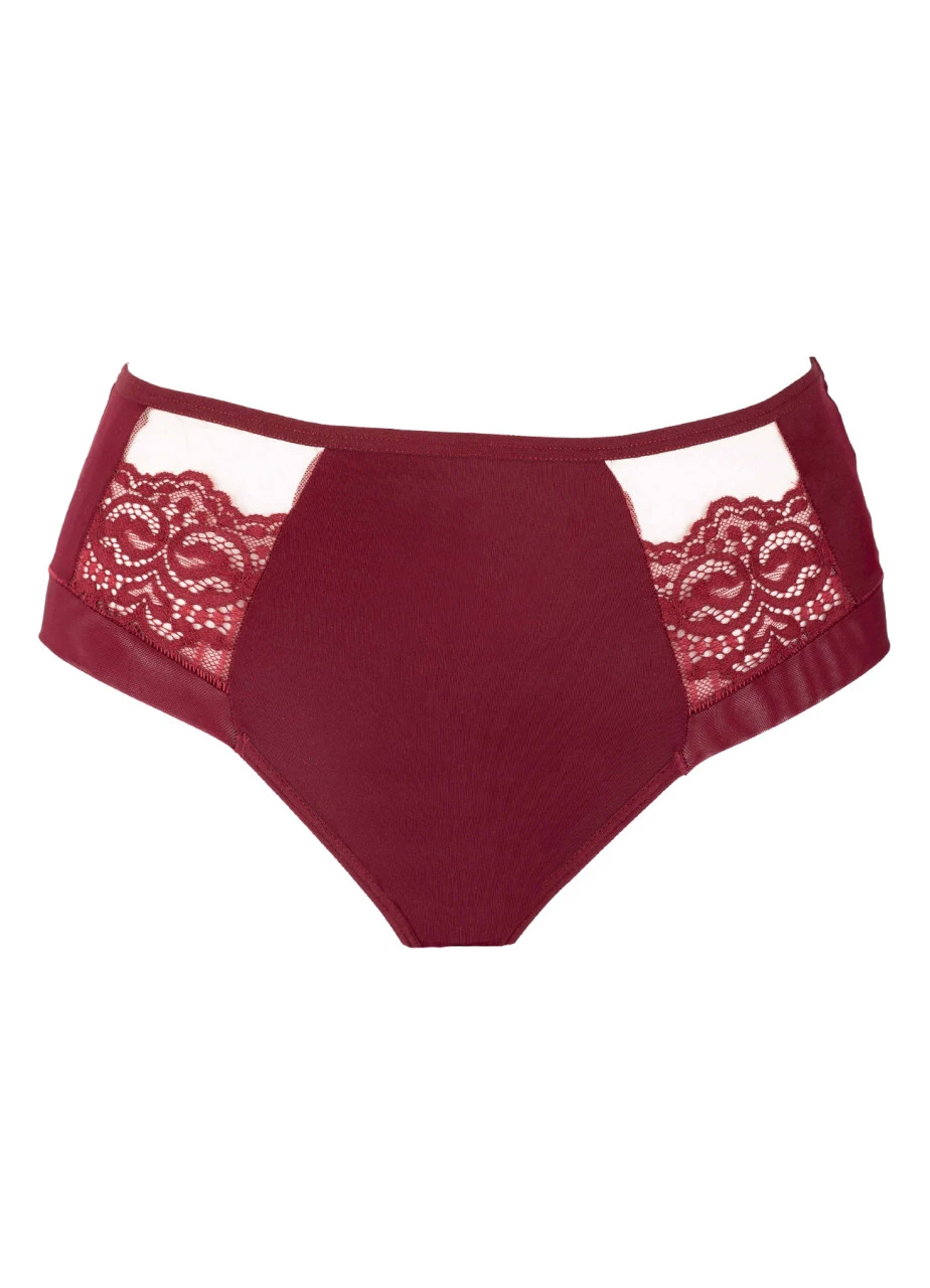 Slip "Luisse" | Bordeaux 3 Slip "Luisse" | Bordeaux