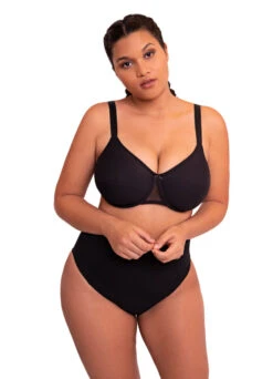 Titelseite 11 Bügel-BH "Miracle Spacer" | Schwarz