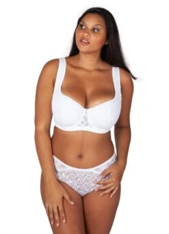 Bügel-BH Mit Genähten Cups "Delia" | Weiß