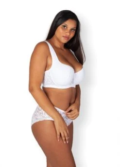 Bügel-BH Mit Genähten Cups "Delia" | Weiß -Outlet COSABELLA Store Miracle Woman B gel BH gen hte Cups mitPanty side min 1280x1280