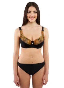 Bügel-BH "Merci Passion" | Schwarz / Gold -Outlet COSABELLA Store Miracle Woman BH Merci Passion schwarz 1280x1280