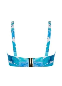 Bandeau Bikinitop "Leaves" | Türkis -Outlet COSABELLA Store Miracle Woman Bandeau Leaves back min 1280x1280