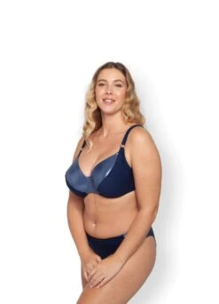 Minimizer Bikinitop Mit Bügel "Electric" | Marine -Outlet COSABELLA Store Miracle Woman Electric Bikini side1 1280x1280