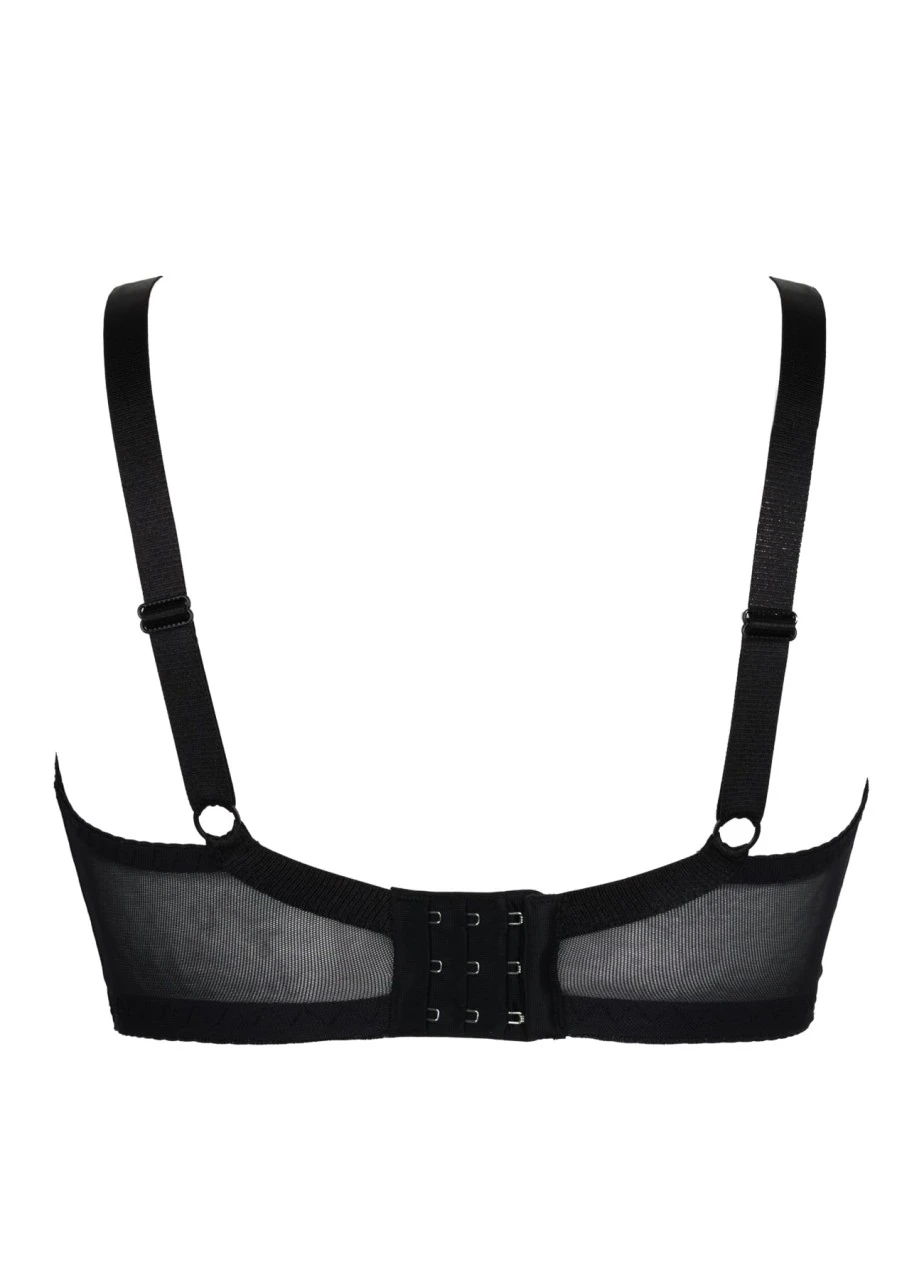 Minimizer-BH Mit Bügeln "Fabiola" | Schwarz 8 Minimizer-BH Mit Bügeln "Fabiola" | Schwarz – Bild 6