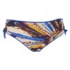 Bikini Slip "Indian Feathers" | Blau / Mehrfarbig 2 Bikini Slip "Indian Feathers" | Blau / Mehrfarbig -Outlet COSABELLA Store Miracle Woman Indian Slip front min 1280x1280