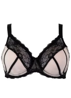Bügel-BH "Lola" | Nude / Schwarz -Outlet COSABELLA Store Miracle Woman Lola BH schwarz nude min 1280x1280