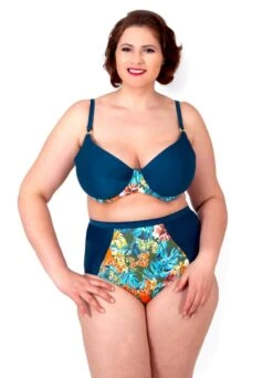 High Waist Slip "Lush" | Ocean / Multicolor -Outlet COSABELLA Store Miracle Woman Lush Cup Bikini mit High Waist Pant min min5qRkfRxJPh3uC 1280x1280