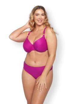 Minimizer Bikinitop Mit Bügeln "Swim" | Pink -Outlet COSABELLA Store Miracle Woman Minimizer Bikini pink front side min 1280x1280