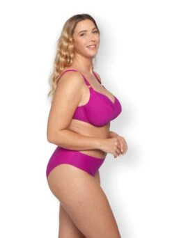 Minimizer Bikinitop Mit Bügeln "Swim" | Pink -Outlet COSABELLA Store Miracle Woman Minimizer Bikini pink side min 1280x1280