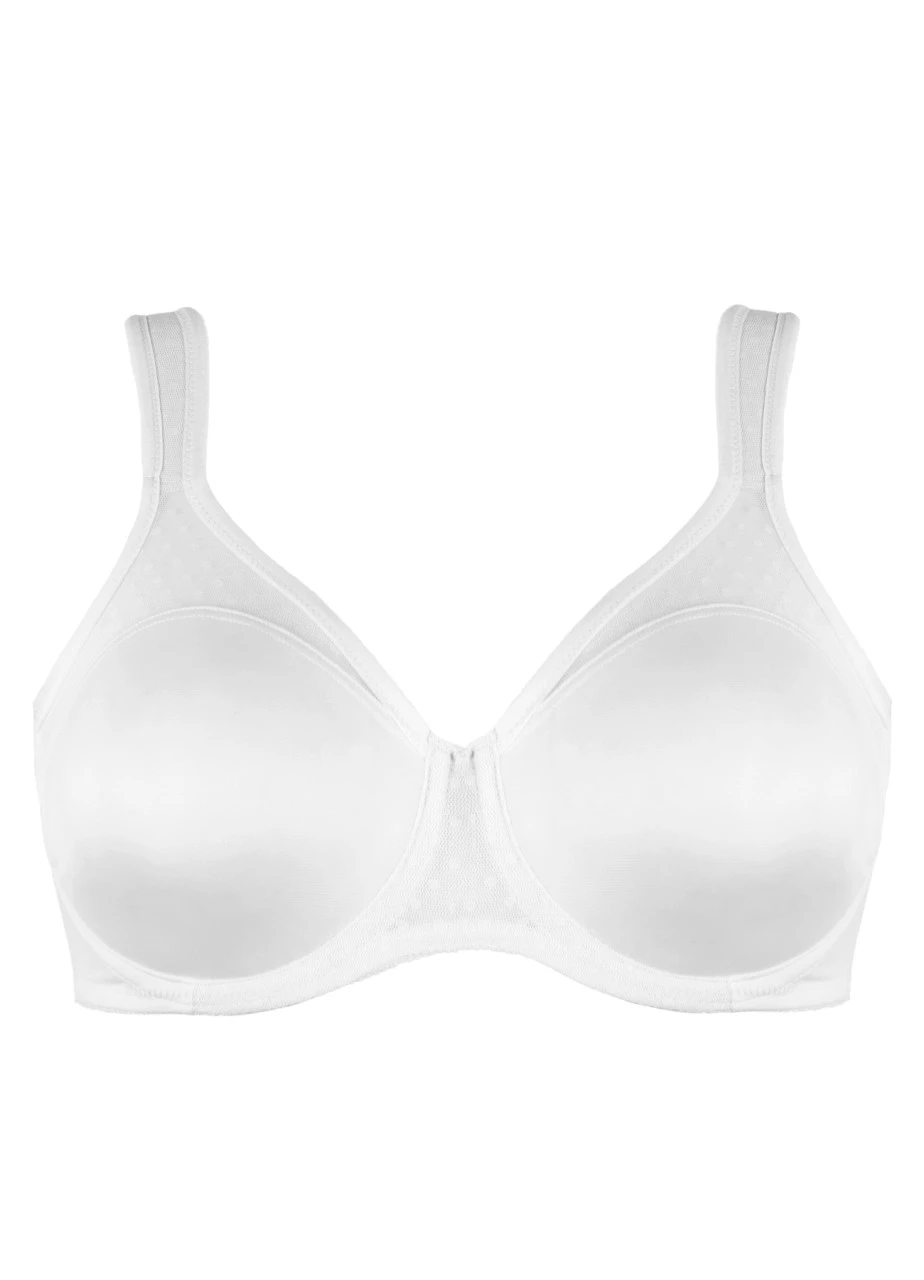 Gemoldeter BH Mit Bügel "Miracle Minimizer" | Weiß 4 Gemoldeter BH Mit Bügel "Miracle Minimizer" | Weiß – Bild 2
