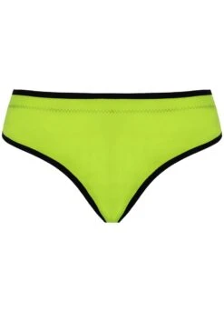Bikinislip "Surf Neoprene" | Neongelb -Outlet COSABELLA Store Miracle Woman Neopren Bikini Slip neon gelb Front 1280x1280