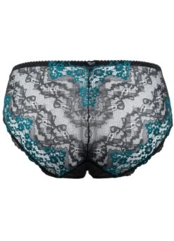 Slip "Natalie" Mit Spitze Hinten | Schwarz -Outlet COSABELLA Store Miracle Woman Slip mit Spitze hinten Natalia schwarz petrol cut put back min 1280x1280