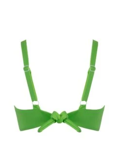 Bikini Top "Barbados Spring Dotty" | Hellgrün / Weiß -Outlet COSABELLA Store Miracle Woman Spring Dotty Top back min 1280x1280