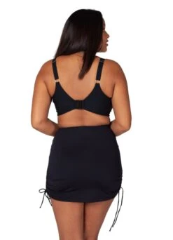 Bikini Skirt "Swim" | Schwarz -Outlet COSABELLA Store Miracle Woman Swim Skirt back min 1280x1280
